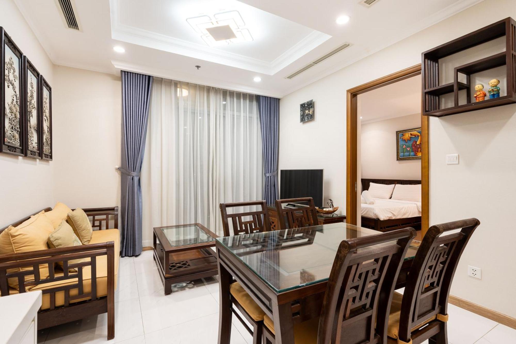 Vinhomes Central Park - Serviced Apartments Rental Ltd โฮจิมินห์ซิตี้ ภายนอก รูปภาพ