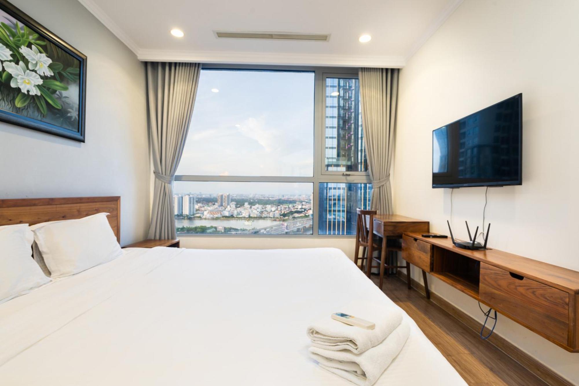 Vinhomes Central Park - Serviced Apartments Rental Ltd โฮจิมินห์ซิตี้ ภายนอก รูปภาพ